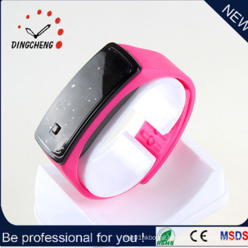 Silicone Wristband Automatic Watch with Milti-Color LED Light (DC-1167)